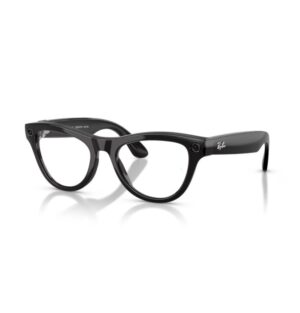 RayBan Meta Skyler (Shiny Black - Fotocromatico Ametista)